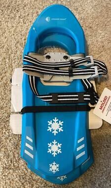 NEW Crescent Moon Junior Snowshoes 7x16 Kids Up To 100 Lbs NWT